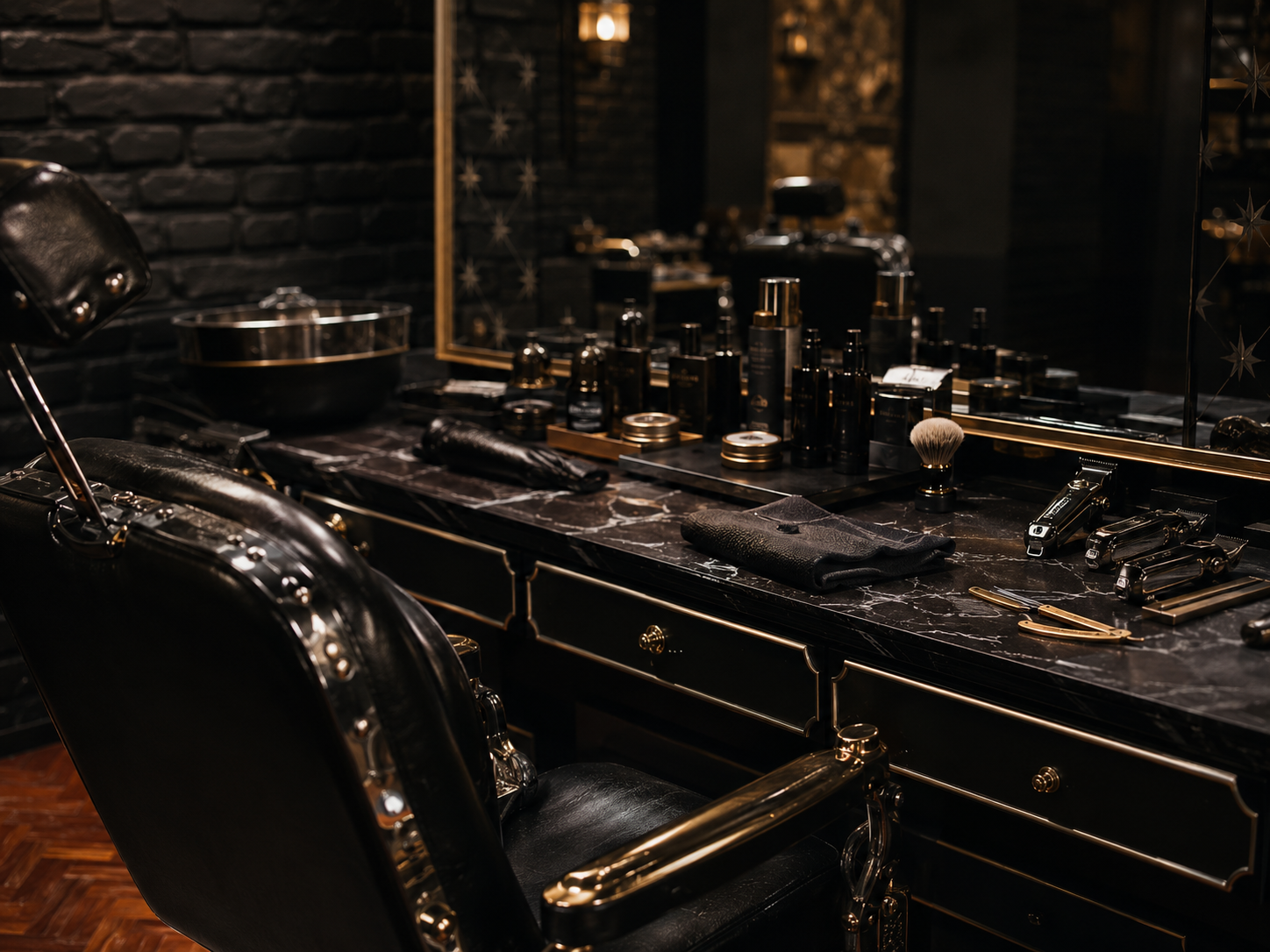 Estação de produtos Brother's Salon